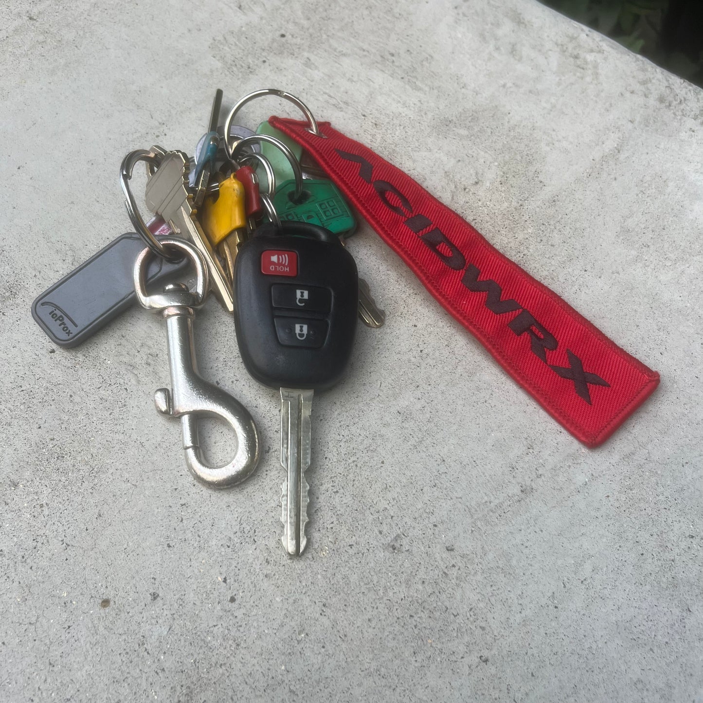 ACIDWRX Flight tag Key chain