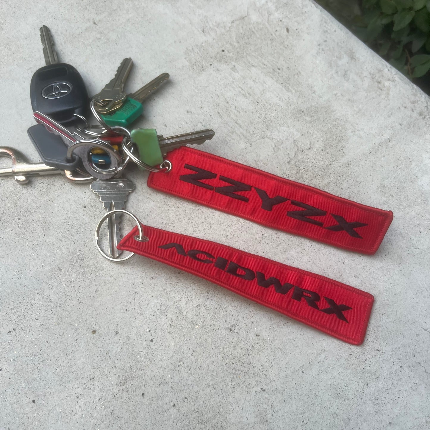 ACIDWRX Flight tag Key chain