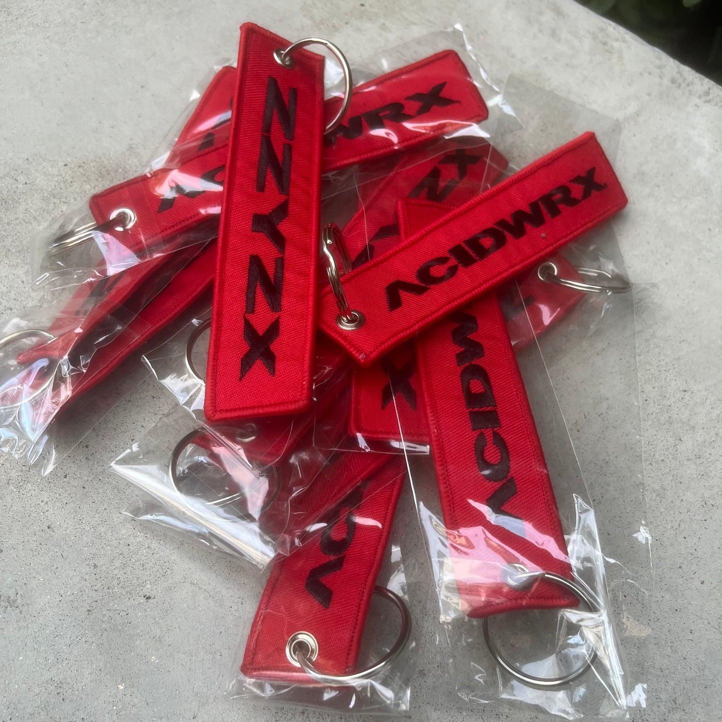 ACIDWRX Flight tag Key chain