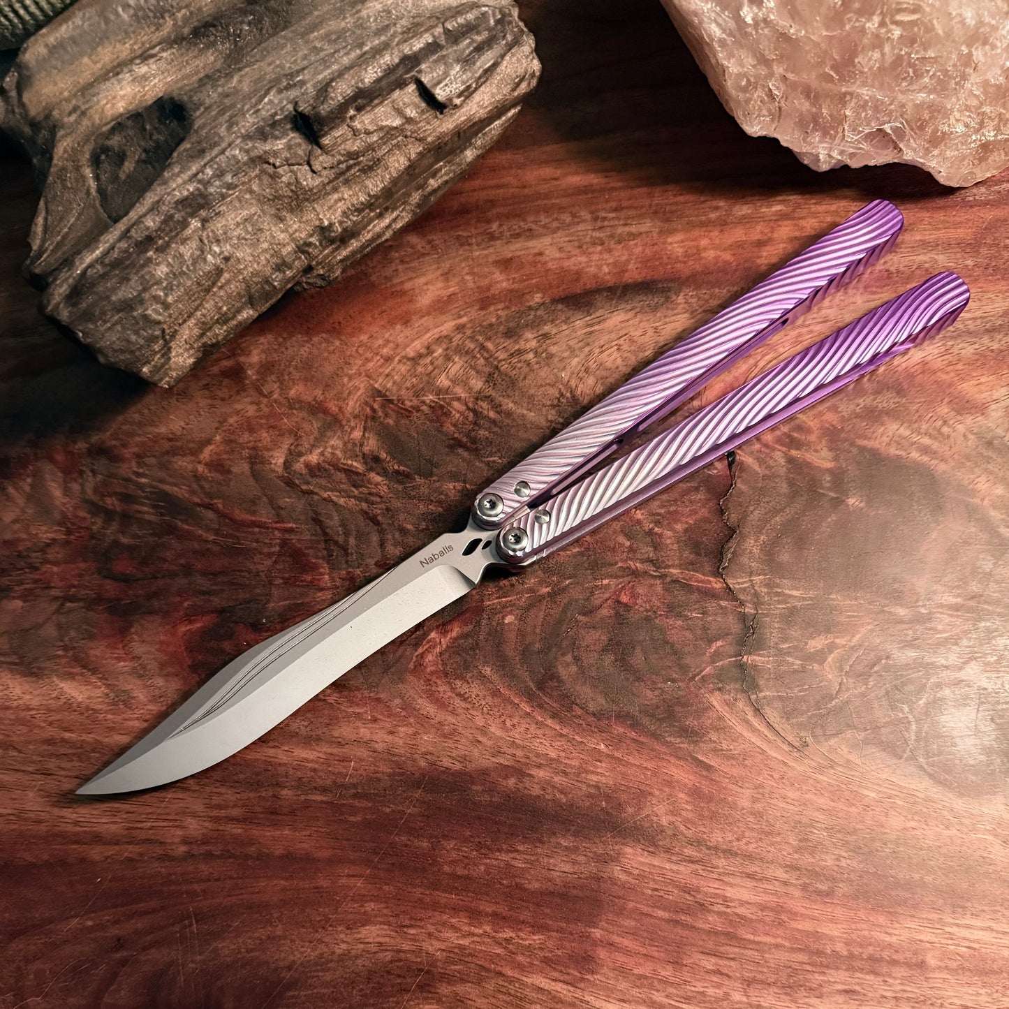 Nabalis - Violet Wing - False Edge Blade