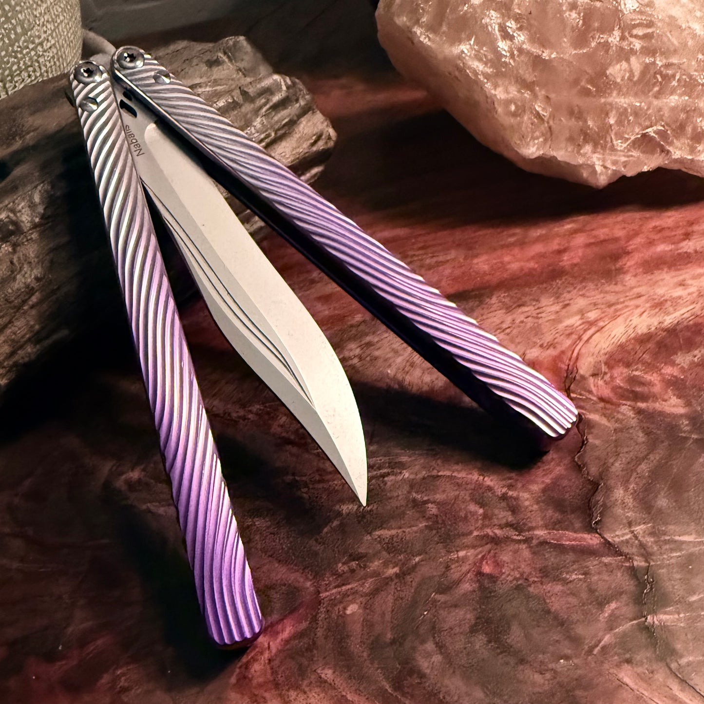 Nabalis - Violet Wing - False Edge Blade