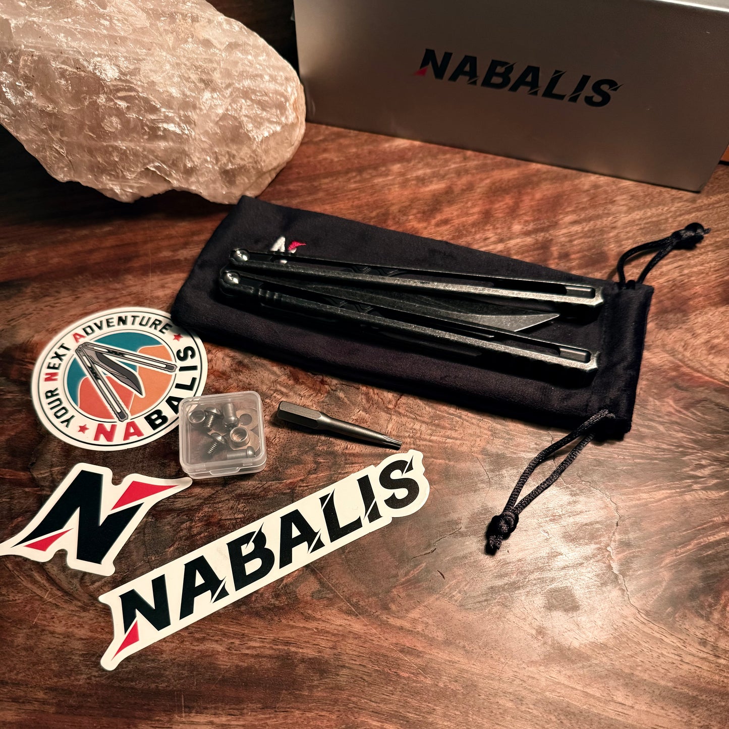 Nabalis - Canyon - Stainless Steel Trainer / False Edge