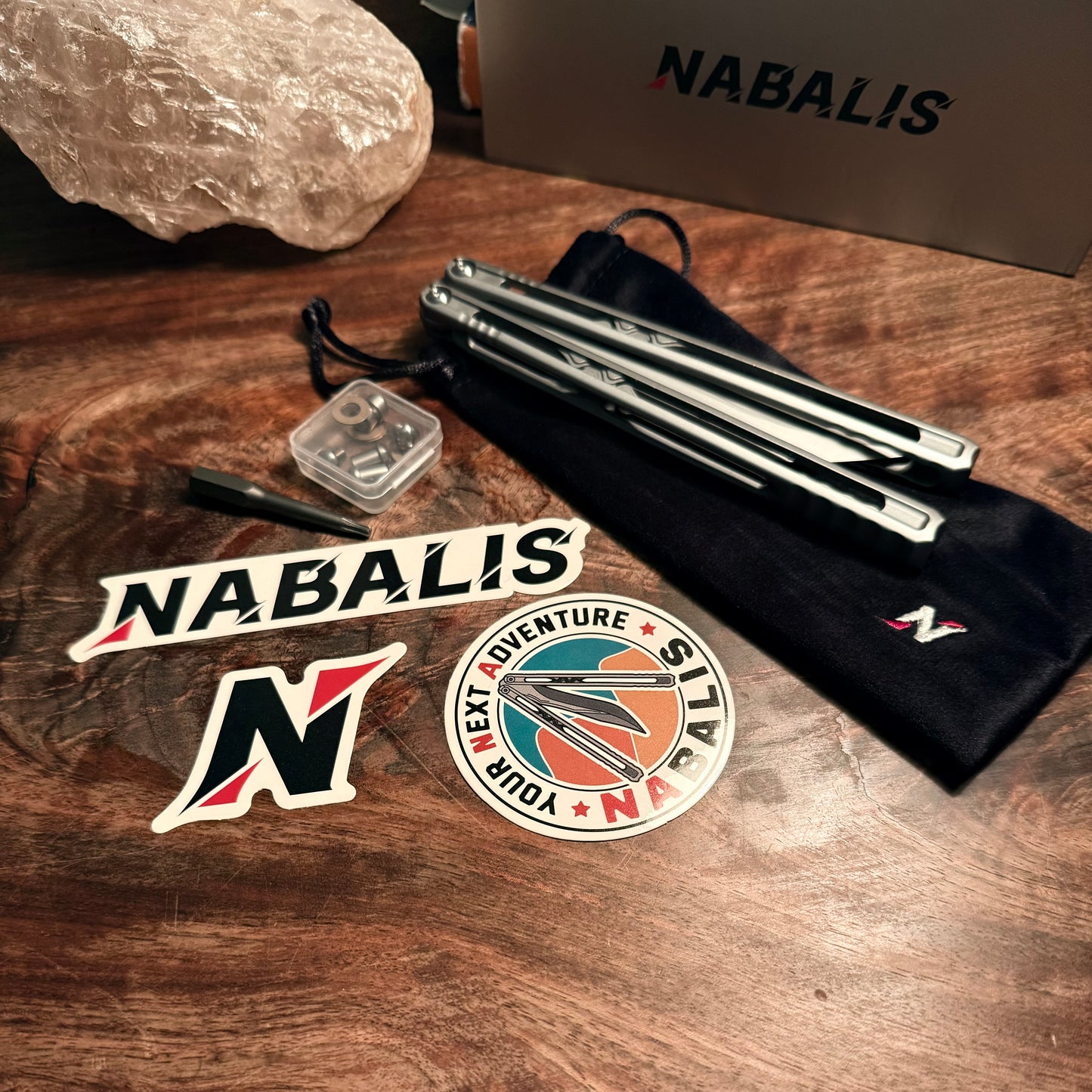 Nabalis - Canyon - Stainless Steel Trainer / False Edge