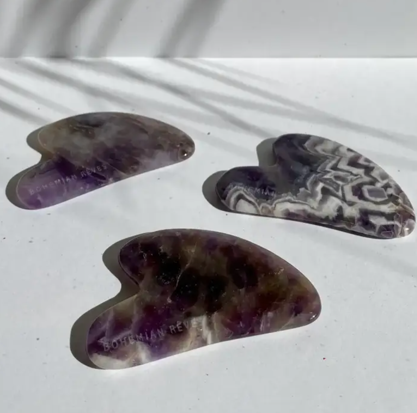 Amethyst Gua Sha